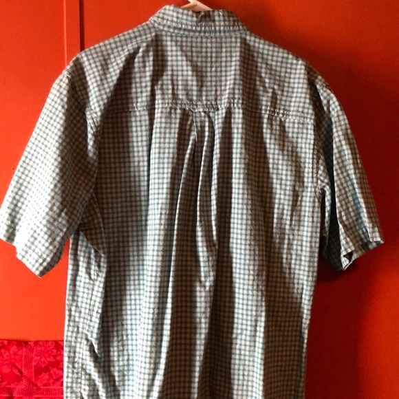 Woolrich medium button down shirt short sleeve - Picture 2 of 5